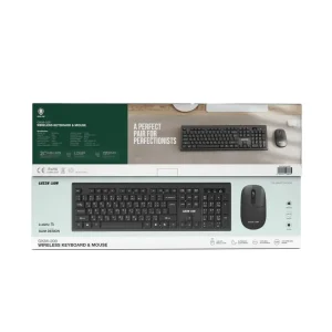 کیبورد و ماوس بیسیم گرین لاین مدل GKM-200