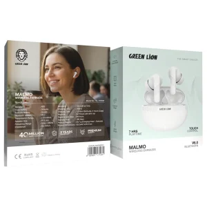 هندزفری بلوتوثی گرین لاین مدل Green Lion Malmo Wireless Earbuds
