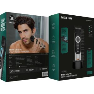 ماشین اصلاح صورت، سر و بدن ضد آب گرین لاین مدل Green Lion Trim Gen 70