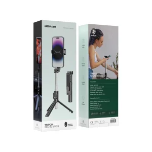 مونوپاد و سه‌پایه سلفی گرین لاین مدلGreen Lion Tripod Selfie Stick