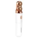[PDLFSTS33WH] Porodo 2-In-1 Electric Face & Body Razor - White