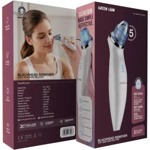 میکرودرم پاکسازی جوش سرسیاه گرین لاین Green Lion Blackhead Remover 5 in 1 مدل GL-TM51